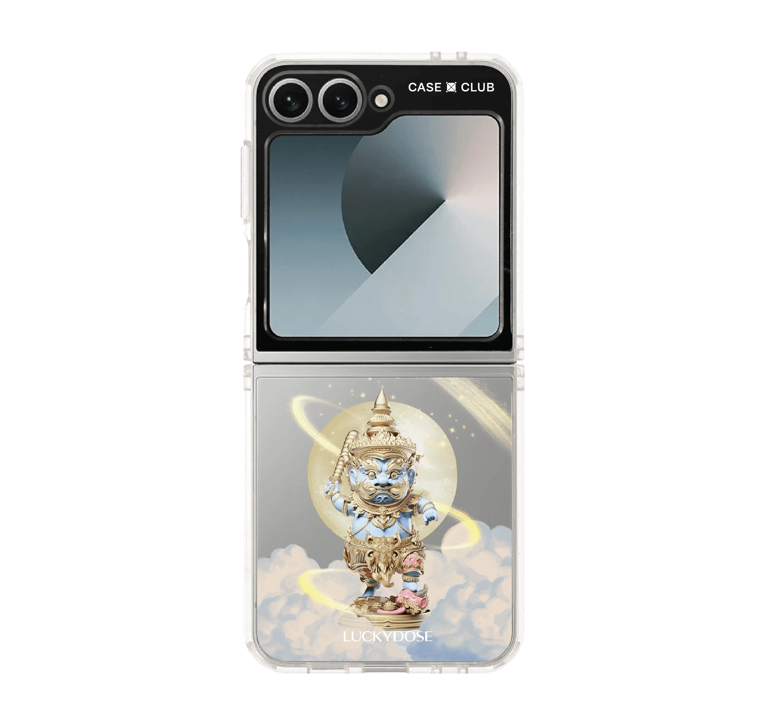 samsung galaxy z flip 6 clear case luckydose vessavana